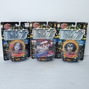 Lot of 3 Racing Champions KISS Set Ace Gene Target Exclusive Diecast Car NEW